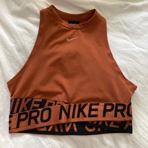 Nike athletic crop top